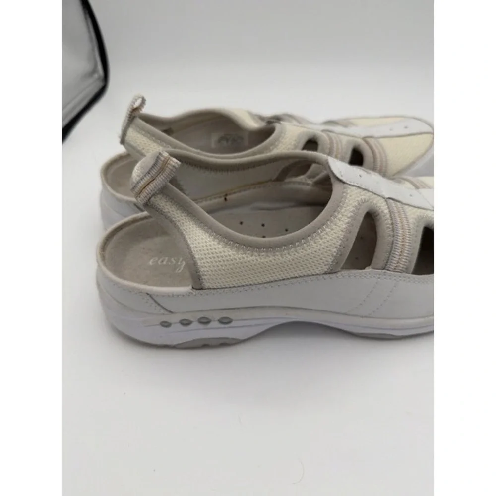 Easy Spirit Sesicilia Mary Jane Walking Shoes Womens 8.5M White Comfort.    1639